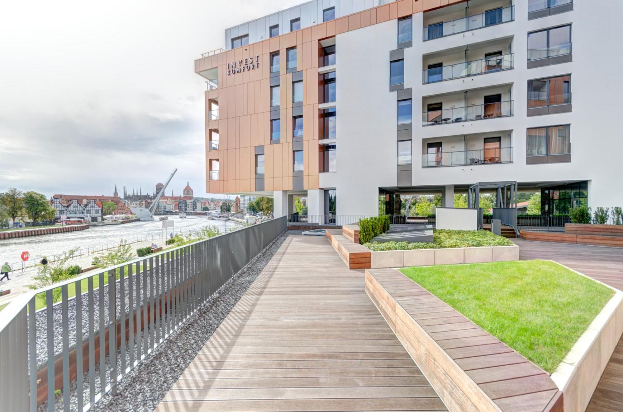 Brabank Riverside - Sauna, Business & Gym By Downtown Apartments Gdańsk Exterior foto