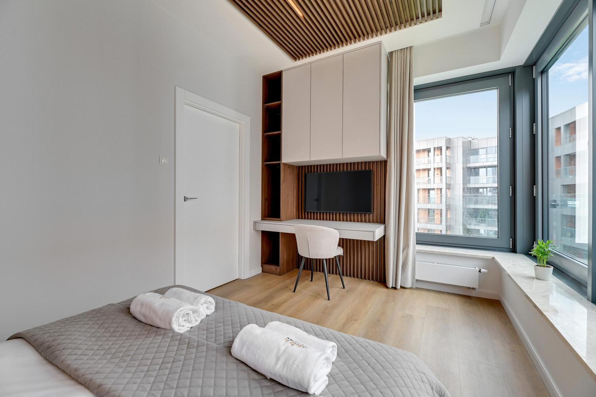 Brabank Riverside - Sauna, Business & Gym By Downtown Apartments Gdańsk Quarto foto